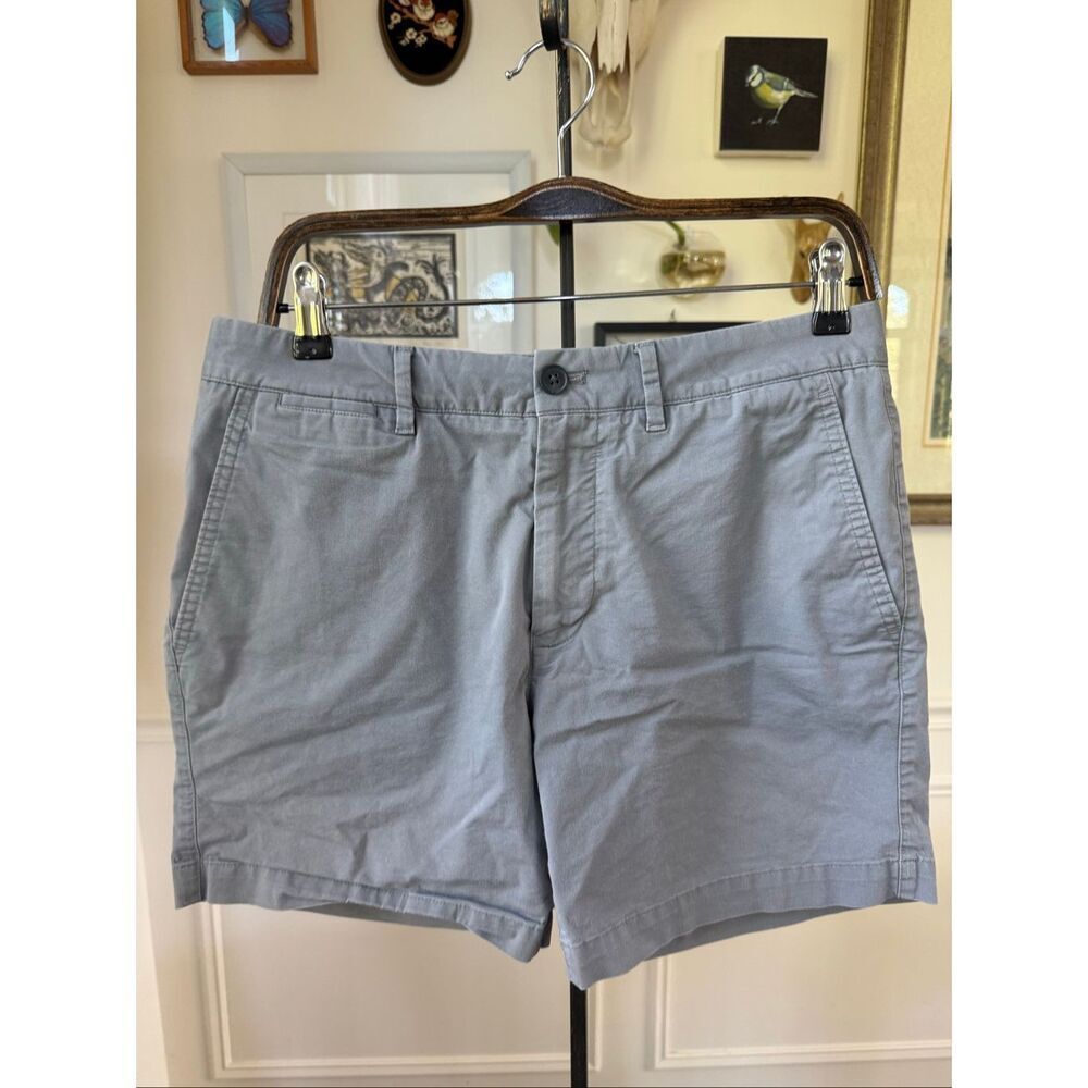 Bonobos Grey Chino Cotton Shorts 31 5”